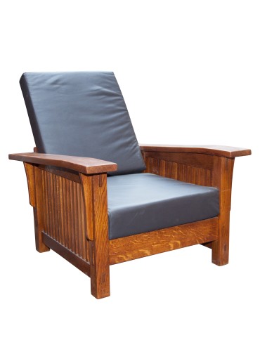 Fotel z drewna dębowego